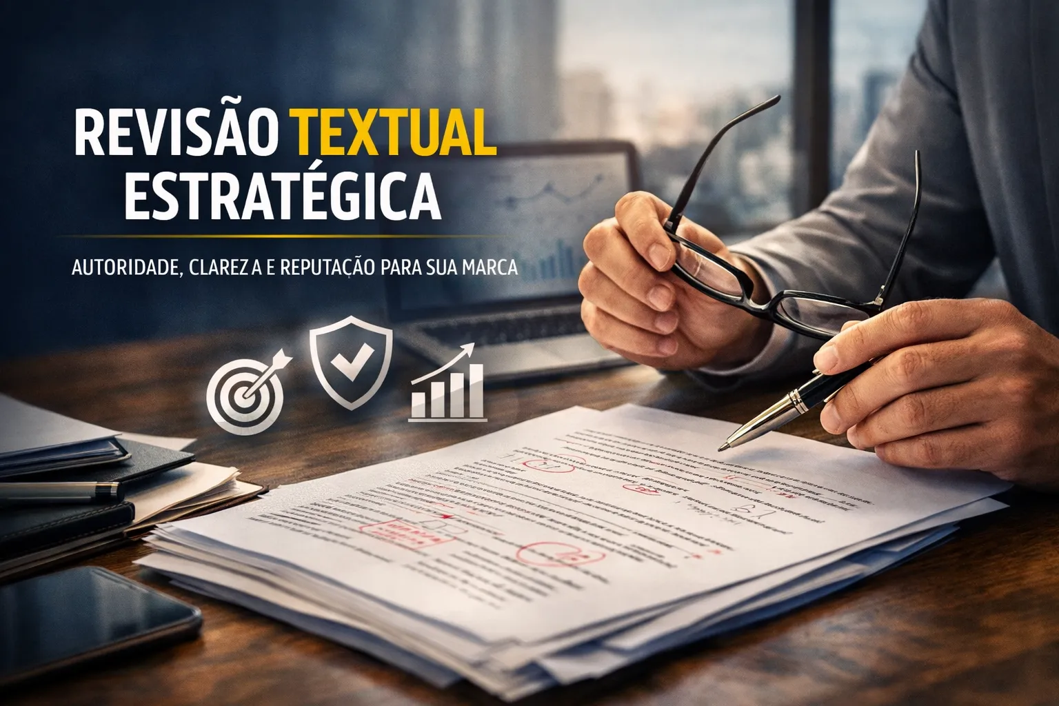 Strategic Textual Review: authority, clarity, and reputation for your brand