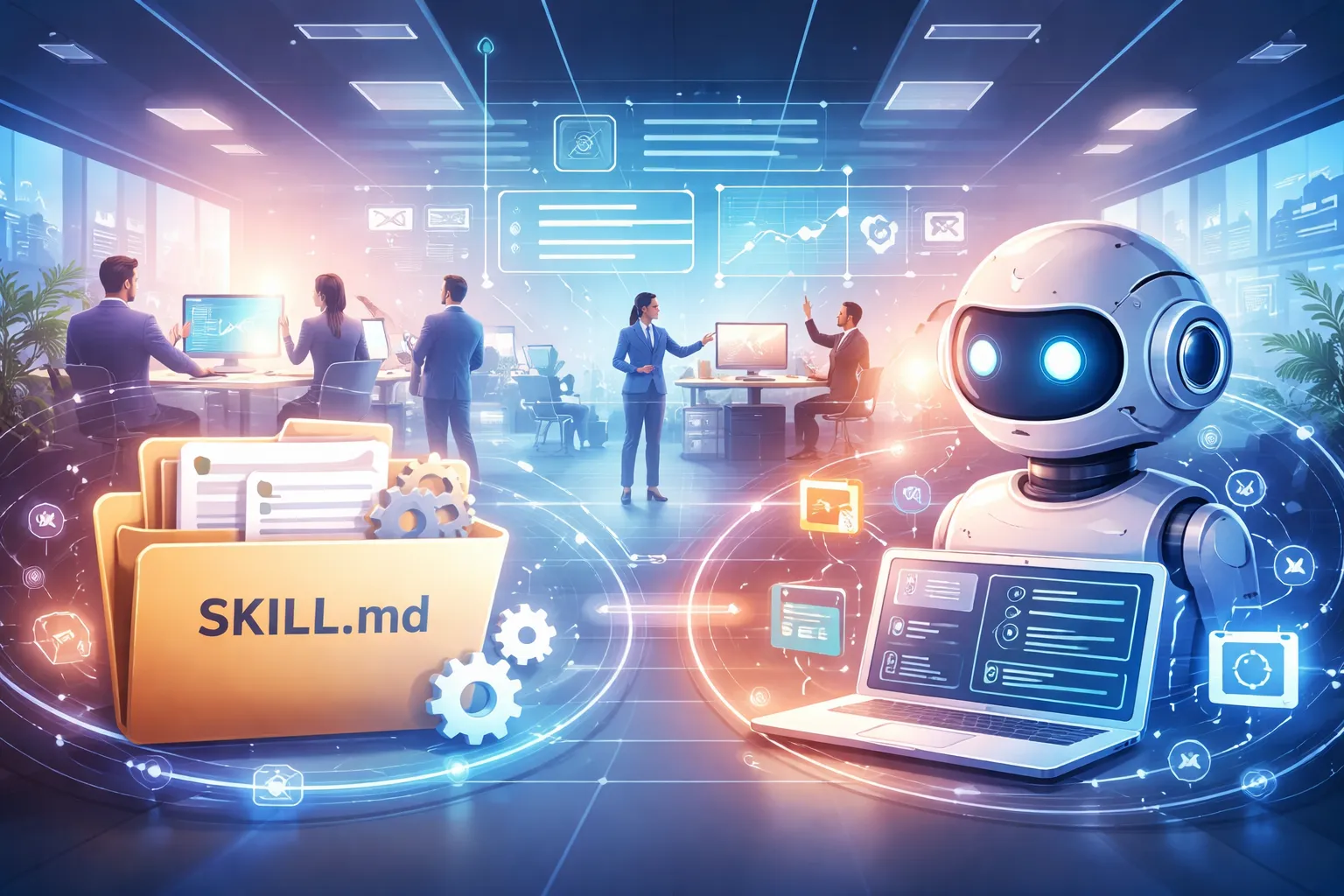 Habilidades, agentes y la nueva arquitectura de la productividad con IA