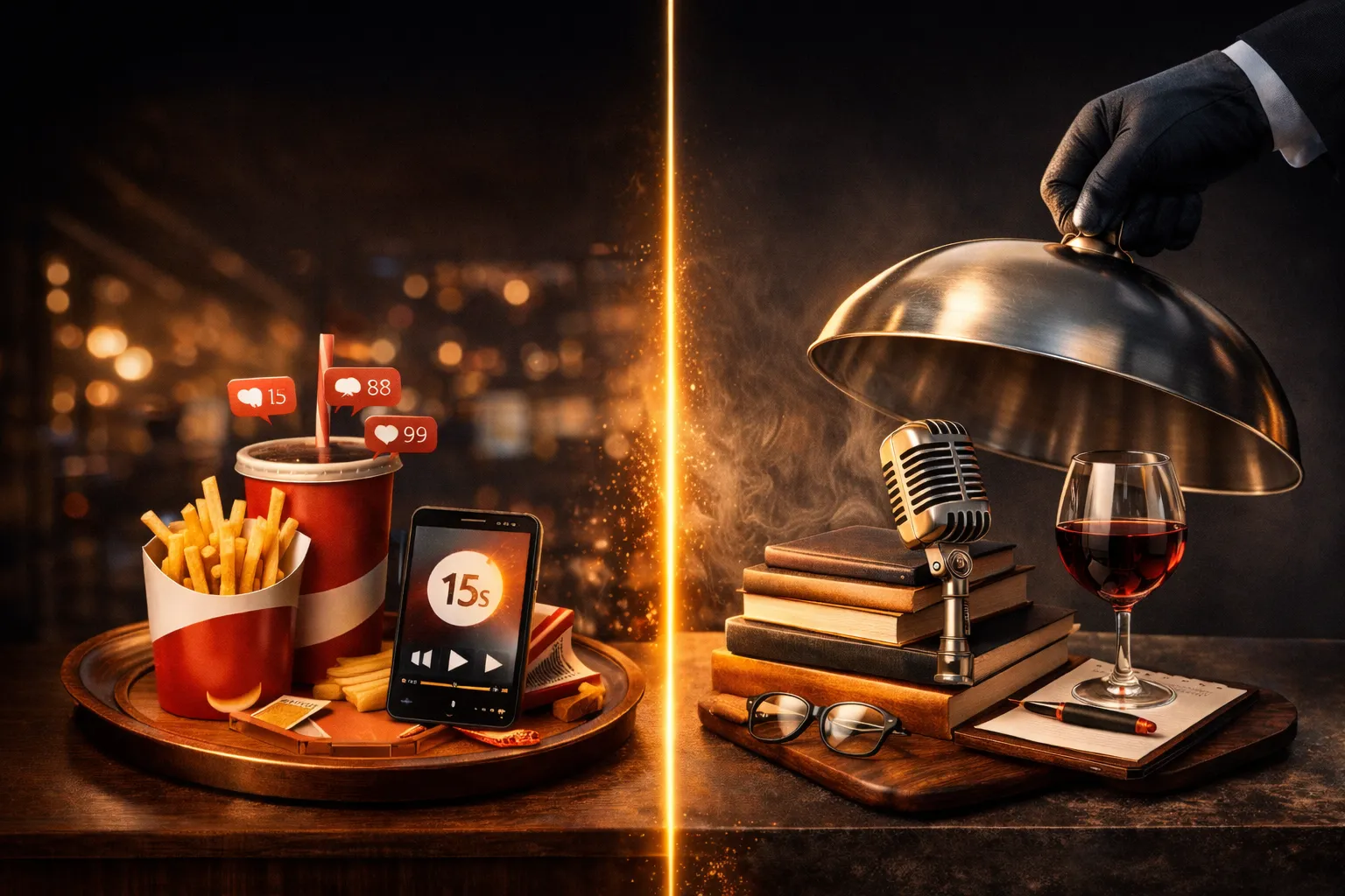 El Fast Food de la Comunicación