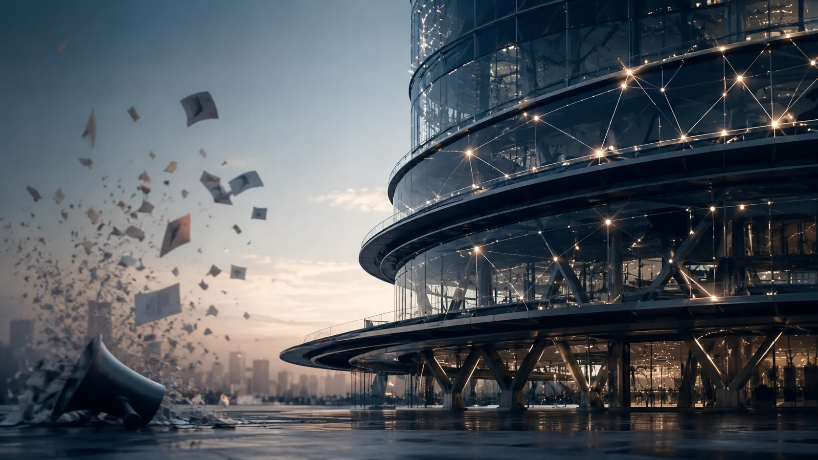 The Megaphone Fallacy: why authority is infrastructure, not a flyer
